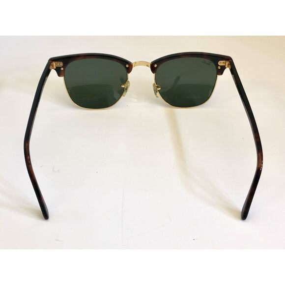 Ray-Ban RB3016 W0366 Havana Gold Clubmaster , Polarized G-15 Lens 51-21 - Picture 5 of 11